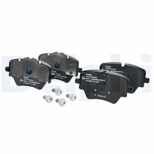 DELPHI Bremsbelagsatz, Scheibenbremse