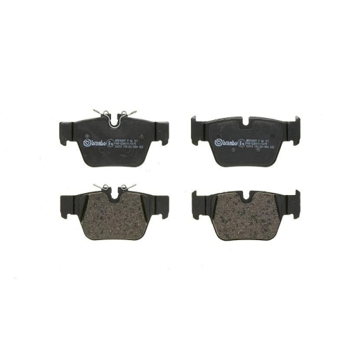 BREMBO Bremsbelagsatz, Scheibenbremse PRIME LINE P 06 117