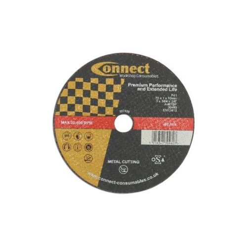 Extra d&uuml;nne Trennscheiben 75mm x 1.0mm 10 St&uuml;ck LASER TOOLS 30460