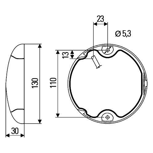 HELLA Blinkleuchte 2BA 959 822-601