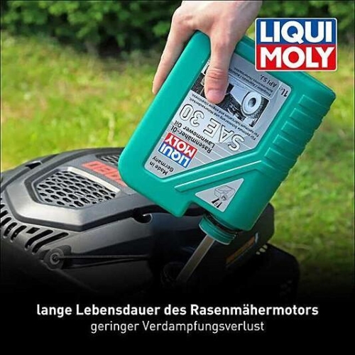 Rasenm&auml;her&ouml;l LIQUI MOLY 1266 Rasenm&auml;her-&Ouml;l SAE 30 Motor&ouml;l Motoren&ouml;l 4Takt &Ouml;l 10L