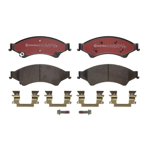 BREMBO Bremsbelagsatz, Scheibenbremse XTRA LINE P 24 153X