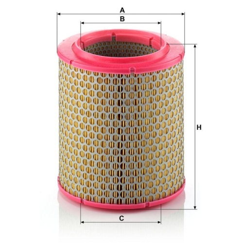 MANN-FILTER Luftfilter C 17 129