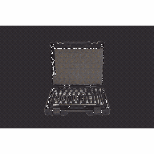 1/4 Zoll+1/2 Zoll KFZ-Bit-Stecknuss-Satz, 38-tlg KS TOOLS 911.4500