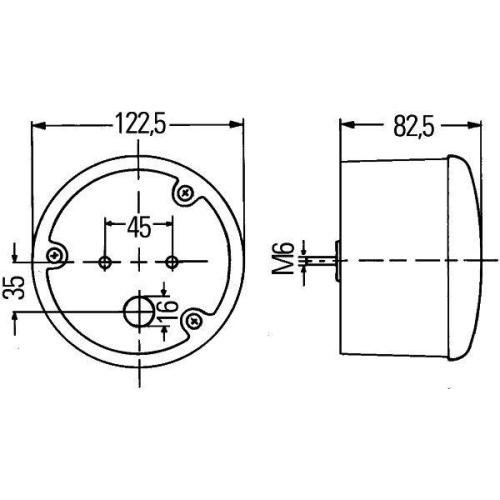 HELLA Nebelschlussleuchte 2NE 964 169-521