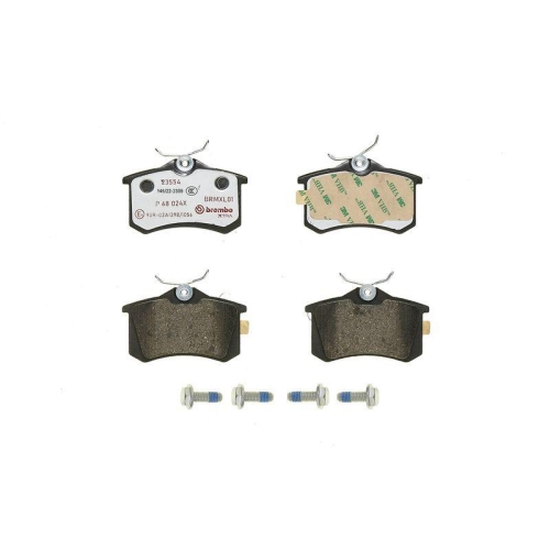 BREMBO Bremsbelagsatz, Scheibenbremse XTRA LINE P 68 024X