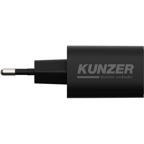 USB-Steckernetzteil 230V, 50-60Hz, 20W, 0.6A Kunzer 7USBL230-2