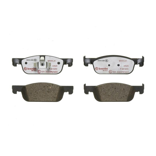 BREMBO Bremsbelagsatz, Scheibenbremse XTRA LINE P 68 065X
