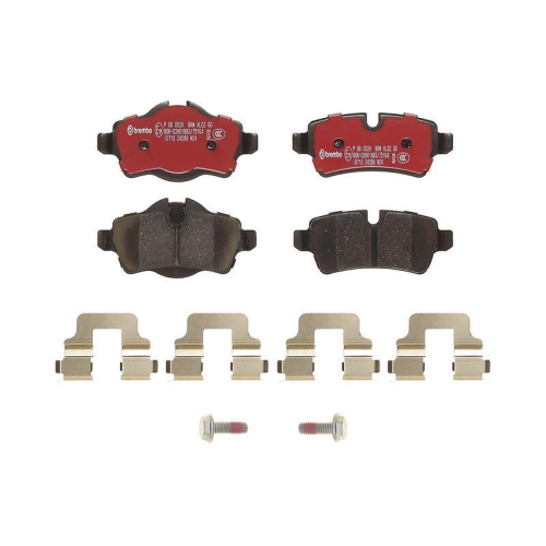 BREMBO Bremsbelagsatz, Scheibenbremse XTRA LINE P 06 052X