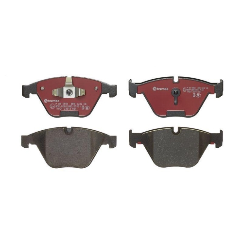BREMBO Bremsbelagsatz, Scheibenbremse XTRA LINE P 06 055X