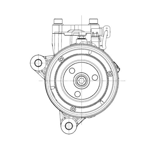MAHLE Kompressor, Klimaanlage BEHR *** PREMIUM LINE *** ACP 600 000P