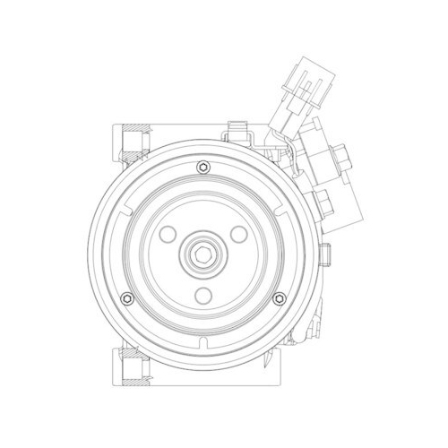 MAHLE Kompressor, Klimaanlage BEHR *** PREMIUM LINE ***