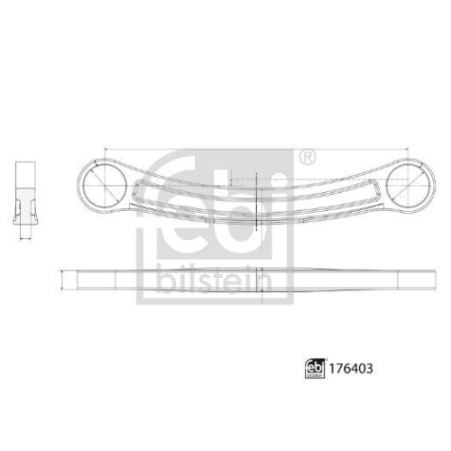 FEBI BILSTEIN Lenker, Radaufhängung 176403