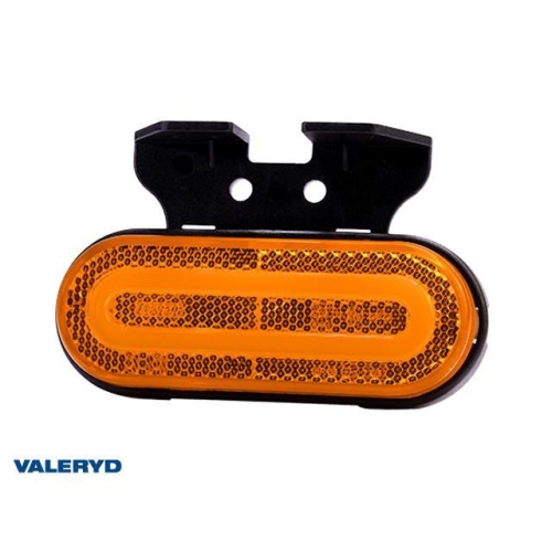 LED Seitenmarkierungsleuchte Valeryd 121,2x78,7x22,3mm 12-36V Gelb, 0,5m Kabel