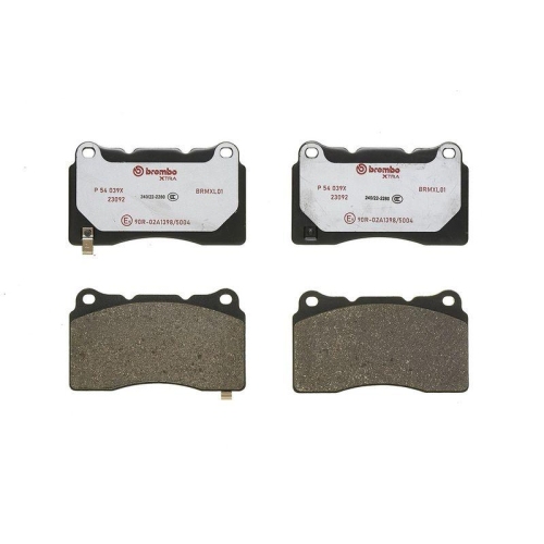 BREMBO Bremsbelagsatz, Scheibenbremse XTRA LINE P 54 039X
