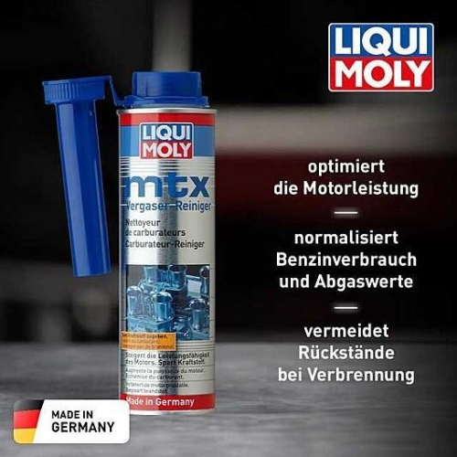 2x Additiv LIQUI MOLY 5100 mtx Vergaserreiniger Kraftstoff 300ml