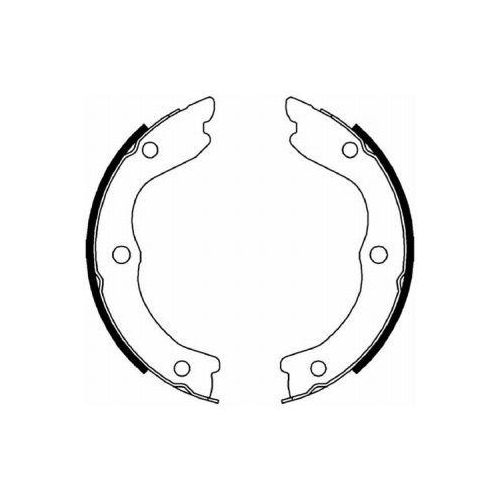 ABE Bremsbackensatz, Feststellbremse C01059ABE