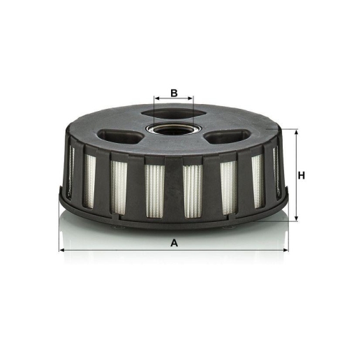 MANN-FILTER Filter, Kurbelgeh&auml;useentl&uuml;ftung C 18 016