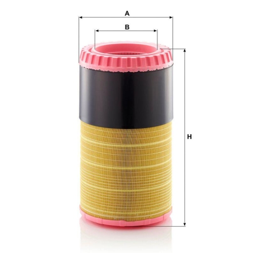 MANN-FILTER Luftfilter ENTARON XD C 35 2260