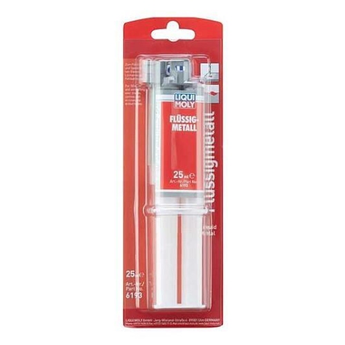 Liqui Moly Fl&uuml;ssig Metall 25 ml 2K-Epoxy-Kleber Komponenten Metallkleber (6193)