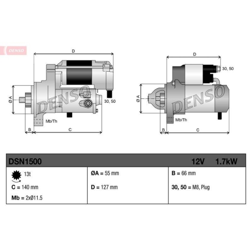 DENSO Starter DSN1500