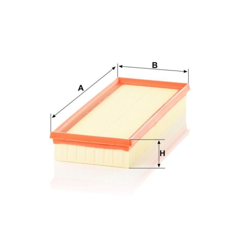 MANN-FILTER Luftfilter C 36 007 KIT