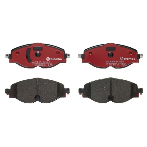 BREMBO Bremsbelagsatz, Scheibenbremse XTRA LINE P 85 147X