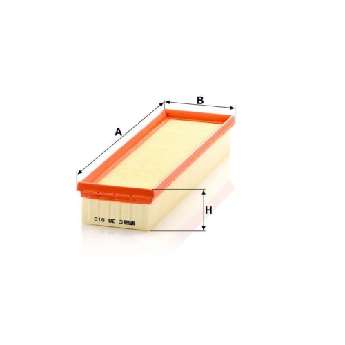 MANN-FILTER Luftfilter C 36 010