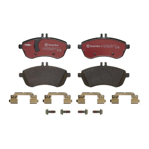 BREMBO Bremsbelagsatz, Scheibenbremse XTRA LINE P 50 067X