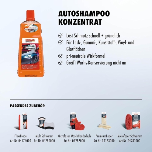 SONAX AutoShampoo Konzentrat 2 Liter 03145410