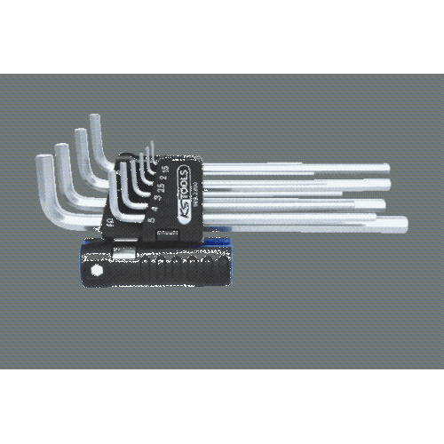 3 in 1 Innen6kant-Winkelstiftschl&uuml;ssel-Satz,10-tlg XL KS TOOLS 920.2300