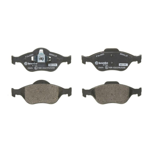 BREMBO Bremsbelagsatz, Scheibenbremse XTRA LINE P 24 055X