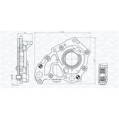 MAGNETI MARELLI &Ouml;lpumpe 351516000153