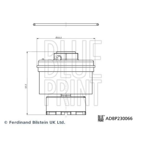 BLUE PRINT Kraftstofffilter
