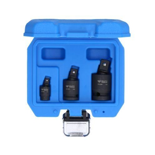 Kraft-Kugelgelenk-Satz 1/4 + 3/8 + 1/2 Zoll, 3-tlg BRILLIANT TOOLS BT024603
