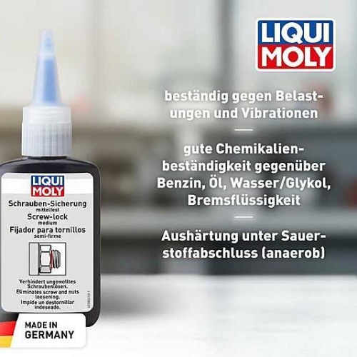 Schraubensicherung LIQUI MOLY 3802 mittelfest Schrauben-Sicherung Locktight 100g