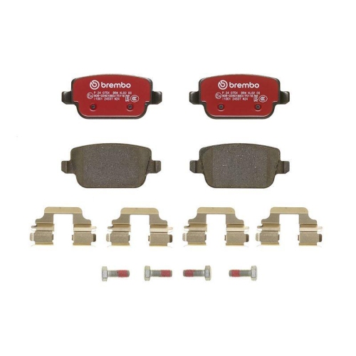 BREMBO Bremsbelagsatz, Scheibenbremse XTRA LINE P 24 075X