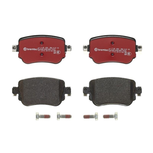 BREMBO Bremsbelagsatz, Scheibenbremse XTRA LINE P 85 135X