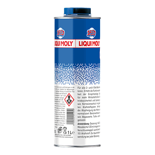 6x LIQUI MOLY 5105 Speed Benzin-Zusatz Kraftstoffadditiv 1L - 1 Liter