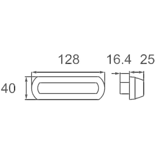 HELLA Zusatzblinkleuchte SHAPELINE TECH 2BM 013 337-011
