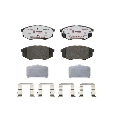 BREMBO Bremsbelagsatz, Scheibenbremse XTRA LINE P 30 055X