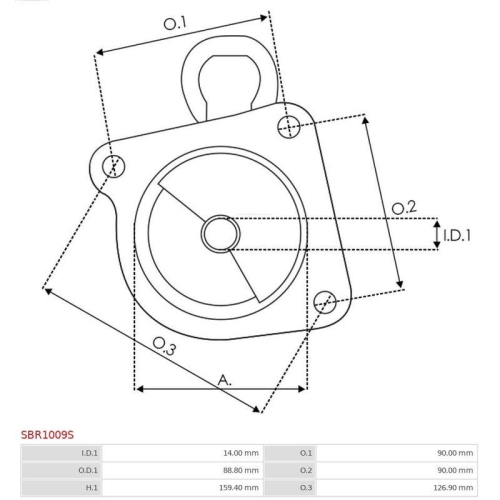 AS-PL Starterdeckel, Vergaser Brandneu AS-PL
