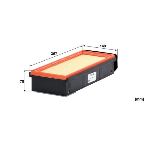 MANN-FILTER Luftfilter C 37 009