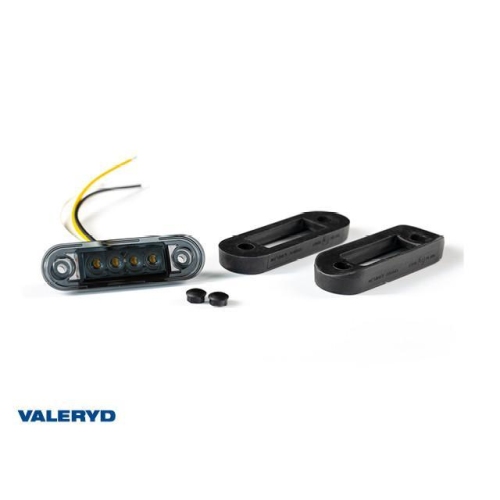 LED Umrissbeleuchtung Valeryd Arctic Night 84,2x27,7x12,8mm Wei&szlig;/Gelbes 12-36V