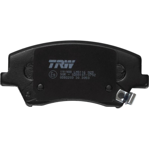 TRW Bremsbelagsatz, Scheibenbremse GDB2203