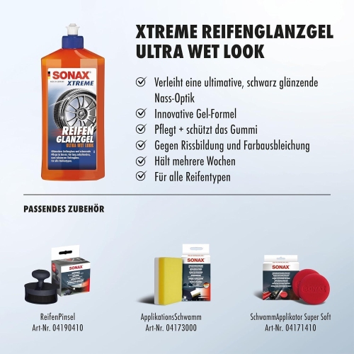 SONAX Xtreme Reifen glanz Gel Auto Gel, 500 ml 02352410
