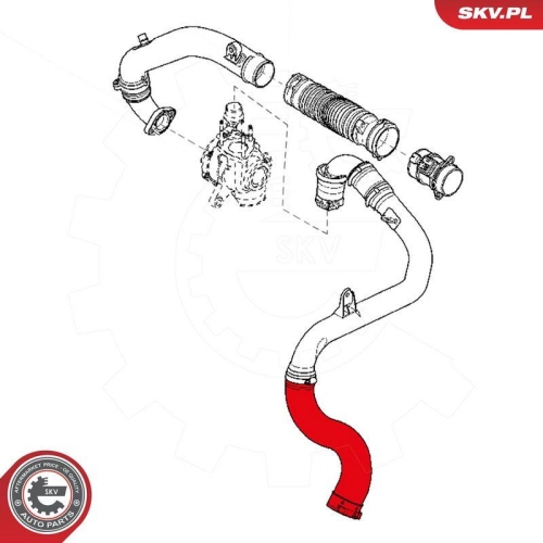 ESEN SKV Ladeluftschlauch 24SKV810