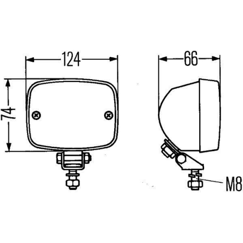 HELLA R&uuml;ckfahrleuchte 2ZR 002 985-261
