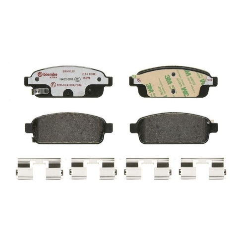 BREMBO Bremsbelagsatz, Scheibenbremse XTRA LINE P 59 080X