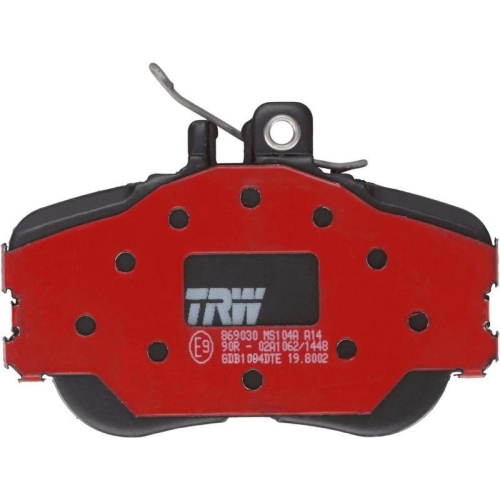 TRW Bremsbelagsatz, Scheibenbremse DTEC COTEC GDB1094DTE
